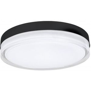 Plafondlamp Disc Zwart Klein IP44