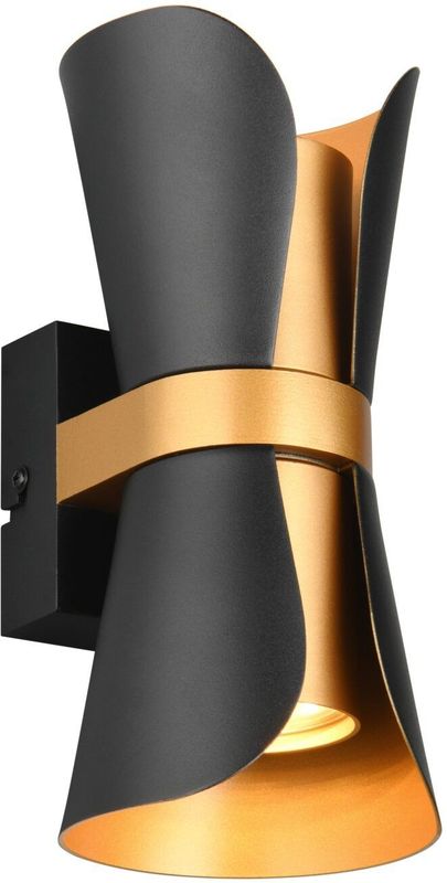 Wandlamp - Modern - Zwart - Metaal