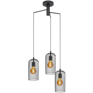 Hanglamp Roccamena 3-lichts Rond