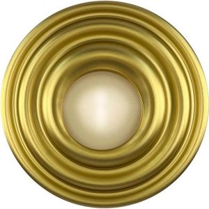 Wandlamp Saturn mat goud Ø35cm