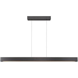 Hanglamp Atina zwart nikkel 130cm