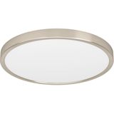 EGLO - Plafondlamp Smart Fueva 6 - Rvs - 17,5W - RGB - Dimbaar - IP44