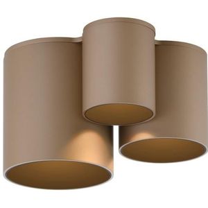 Spot - Pure Point - 3-lichts - Brons - IP44