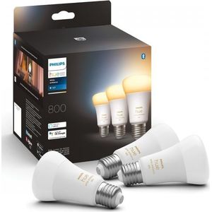 Philips Hue White Ambiance E27 3-pack