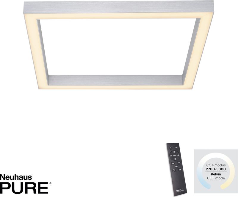 Plafondlamp - Modern - Wit - Staal