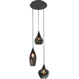 Hanglamp Cambio 3-lichts Zwart