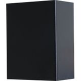 Masterlight - Metallico Wandlamp - Zwart - Metaal - Klein