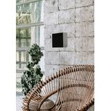 Masterlight - Metallico Wandlamp - Zwart - Metaal - Klein