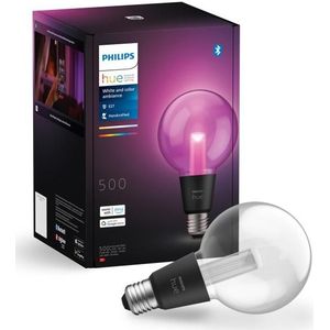 Philips Hue Lightguide Globelamp G95 -  wit en gekleurd licht - E27