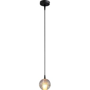 Hanglamp Bubbles mat zwart 1lichts