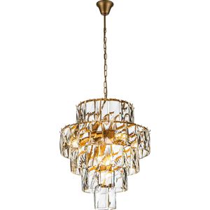 Hanglamp Baroc Basilio antique gold Ø65cm