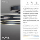 Plafondlamp - Modern - Wit - Metaal