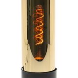 Eglo - Keyns - Tafellamp - Zwart Goud - ⌀10cm - E27