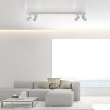 Plafondlamp - Modern - Wit - Aluminium
