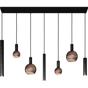 Hanglamp Riva 145 cm Zwart