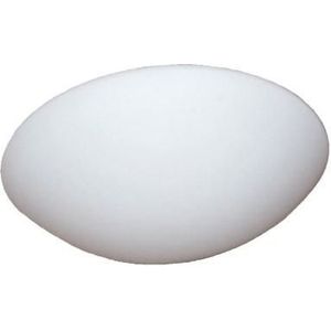 Plafondlamp 4 wit rond 35 cm incl. lichtbron