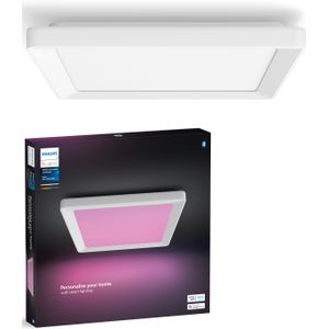 LED lamp Ronde Aluminium Zwarte Plafondlamp - Trion Pamo