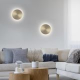 Paul Neuhaus LED Wandlamp Akku Puntua 18 cm Messing Mat