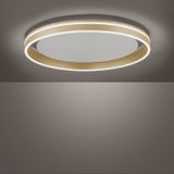 Plafondlamp Q-Vito Mat Messing 59cm