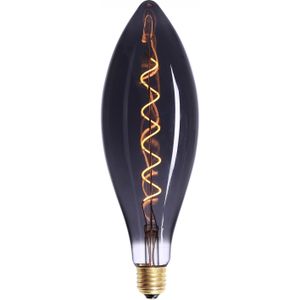 E27 Filamentlamp LED - XXL - 4W dimbaar - Smoke
