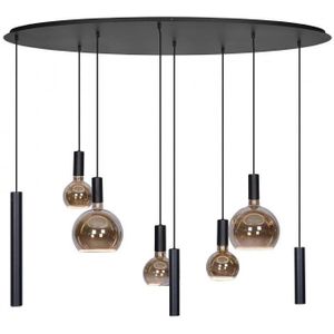 Hanglamp Riva ovaal zwart