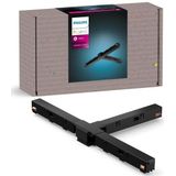 Philips Hue - Perifo T-shape Connector - Zwart - Voor Railsysteem