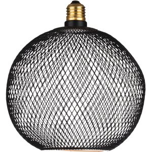 Segula - Floating Cage Globe - LED Lamp - Zwart - 300 mm