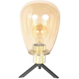 Steinhauer tafellamp Reflexion - amberkleurig - metaal - 15 cm - E27 fitting - 2682ME