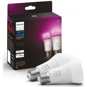 Philips Hue White and Color E27 1100lm Duo pack