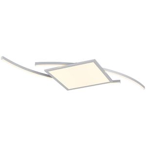 Lucande - Tiaro LED Square Plafondlamp 56,6 CCT Silver Lucande