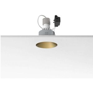 Flos - Kap 80 Fixed Round Ingebouwd Spot Gold