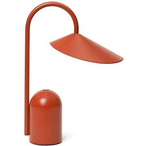 ferm LIVING - Arum Portable Tafellamp Oxide Red ferm LIVING