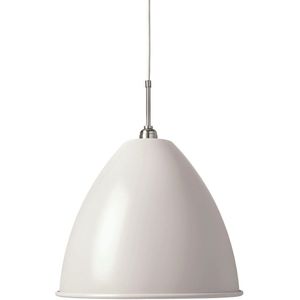 GUBI - Bestlite Bl9 Hanglamp Ø40 Chroom Matte Wit