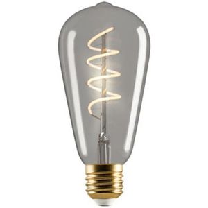 Lichtbron LED 4W (140lm) ST64 Smoked CRI90 Dimbaar E27 - e3light