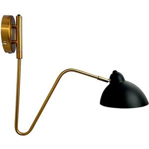 DybergLarsen - Futura Wandlamp Black/Brass