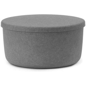 Normann Copenhagen - Hide Storage Pouf Large Grey