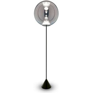 Tom Dixon - Globe Cone Vloerlamp Chrome Black