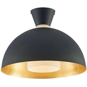 Lindby - Onavi Plafondlamp Black/Gold Lindby