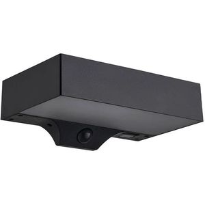 Nordlux - Monay Square Solar Buiten Wandlamp IP44 Zwart