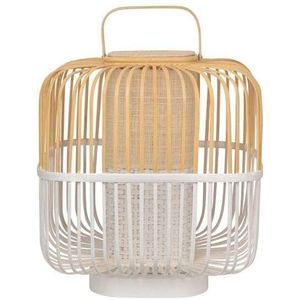 Forestier - Bamboo Square Taffellamp M White