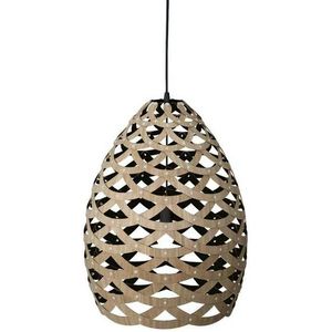 David Trubridge ltd - Tui Hanglamp Ø68 Zwart 1 Kant David Trubridge