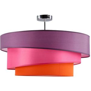 Lindby - Melia Plafondlamp Violet/Pink/Orange/Chrome Lindby