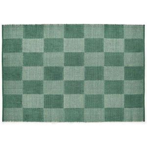 HAY - Check Rug Small Check 140x200 Green HAY