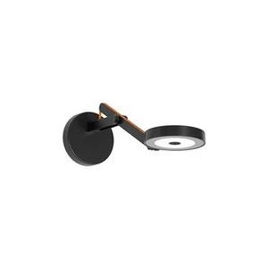 Rotaliana - String W0 Wandlamp w/Gat DTW Mat Zwart/Oranje