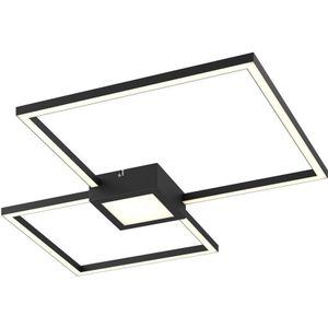 Lindby - Duetto 2 Plafondlamp Anthracite Lindby