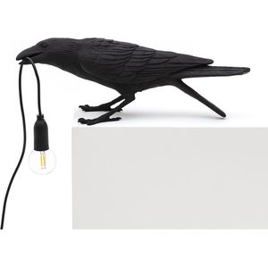 Seletti - Bird Lamp Playing Tafellamp Buiten Zwart Seletti