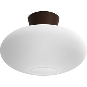 Belid - Bullo Plafondlamp XL Ø38 Oxid/Opal