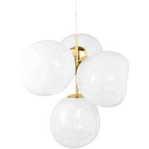 Tom Dixon - Melt Kroonluchter Mini Opal/Gold