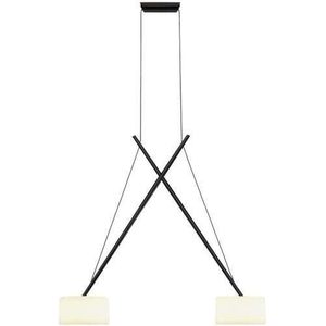 Serien Lighting - Twin LED Hanglamp Black/Glass