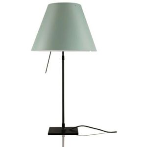 Luceplan - Costanza Tafellamp met Dimmer Zwart/Comvert Green